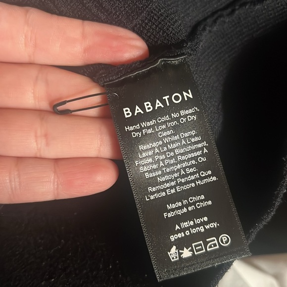 Aritzia Babaton Essamba Knit Tube Top | Black | S basics simple closet staple - Picture 7 of 8
